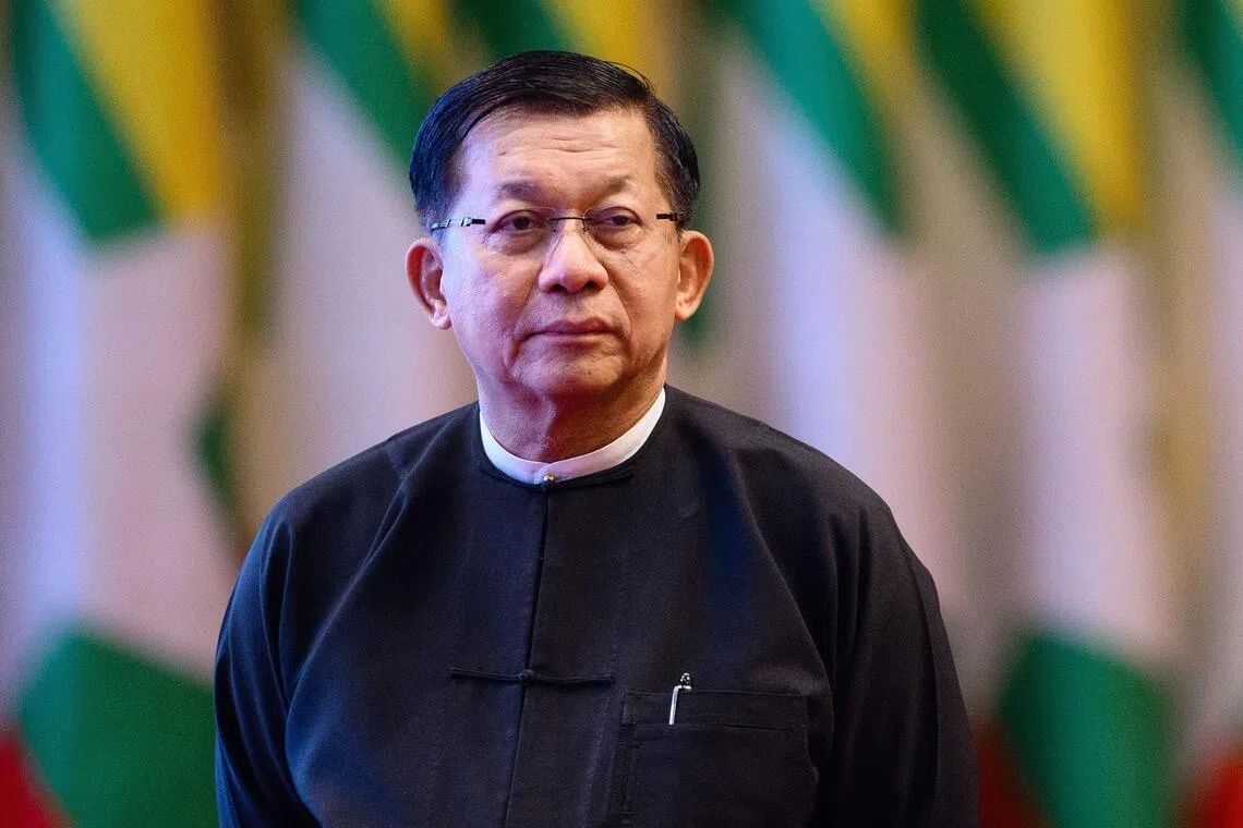 Myanmar's Min Aung Hlaing Seeks Diplomatic Rehabilitation with Thailand Visit