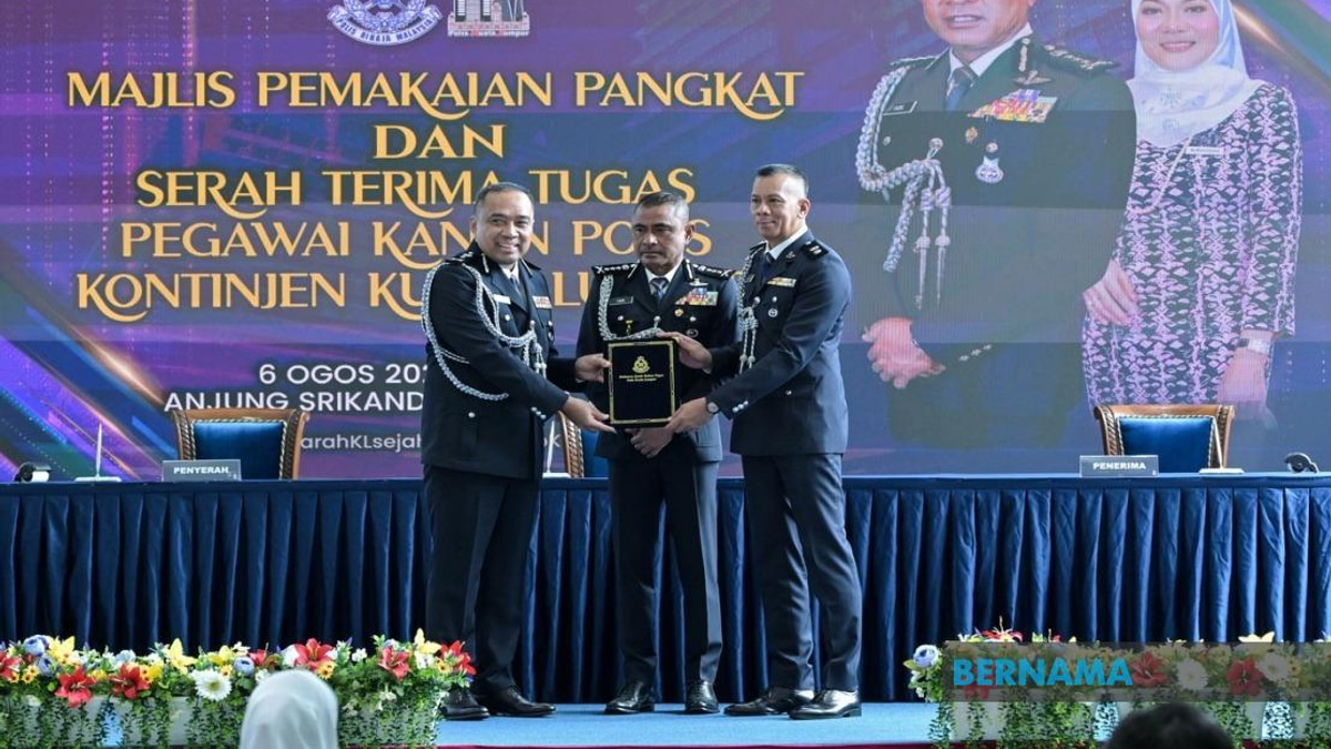 Kuala Lumpur Police Announces Leadership Reshuffle Across Six Senior Positions