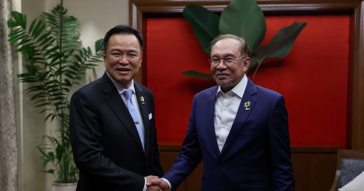 Thai PM Anutin to visit Malaysia as security and economic ties take centre stage