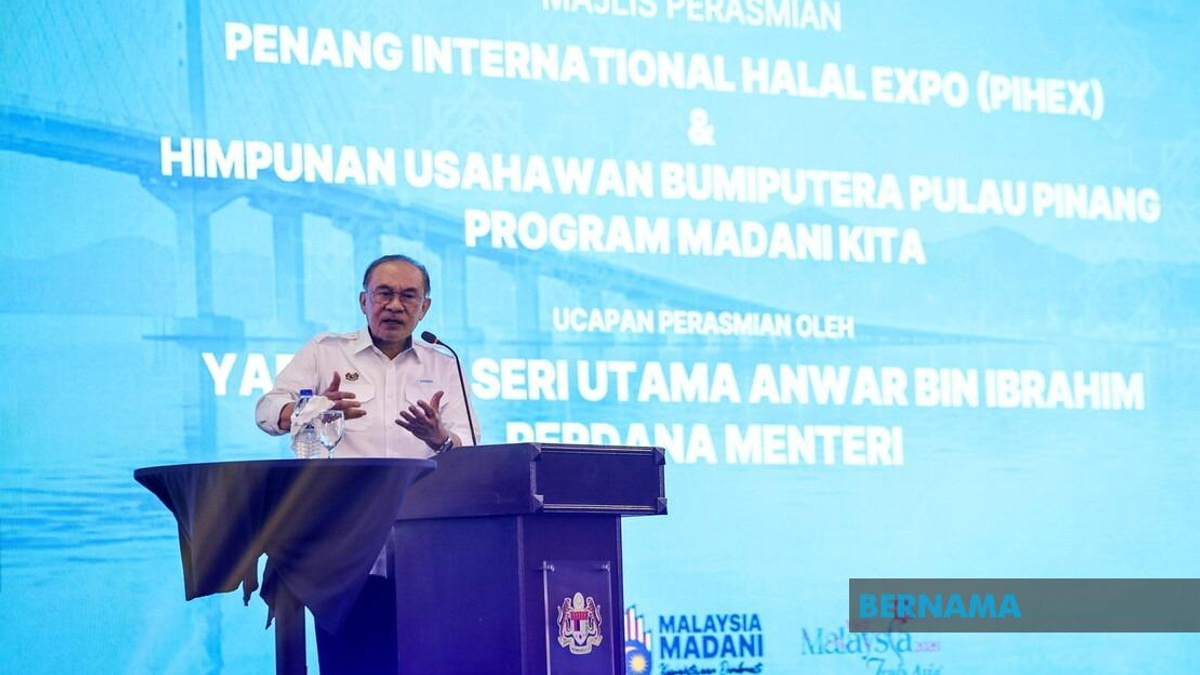 Penang Positioned to Lead in Bumiputera Economic Growth, Says PM Anwar