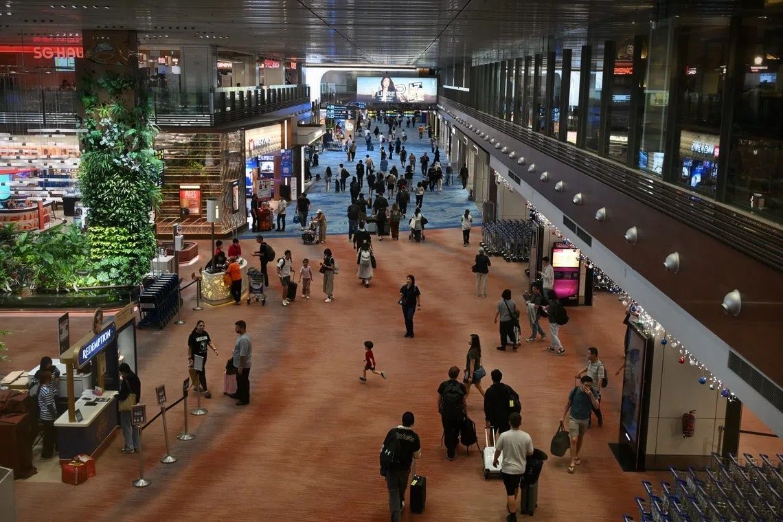 Two foreign nationals arrested for perfume theft at Singapore's Changi Airport