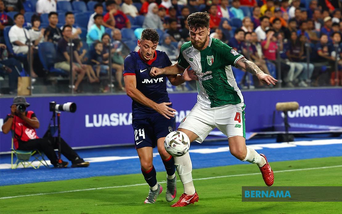 JDT Retain Charity Shield, Extend Historic Unbeaten League Run to 109 Matches