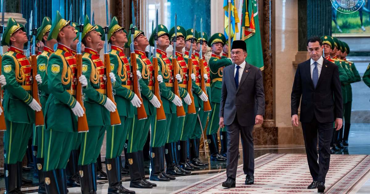 Anwar Ibrahim Receives Full Honours on Historic Turkmenistan Visit