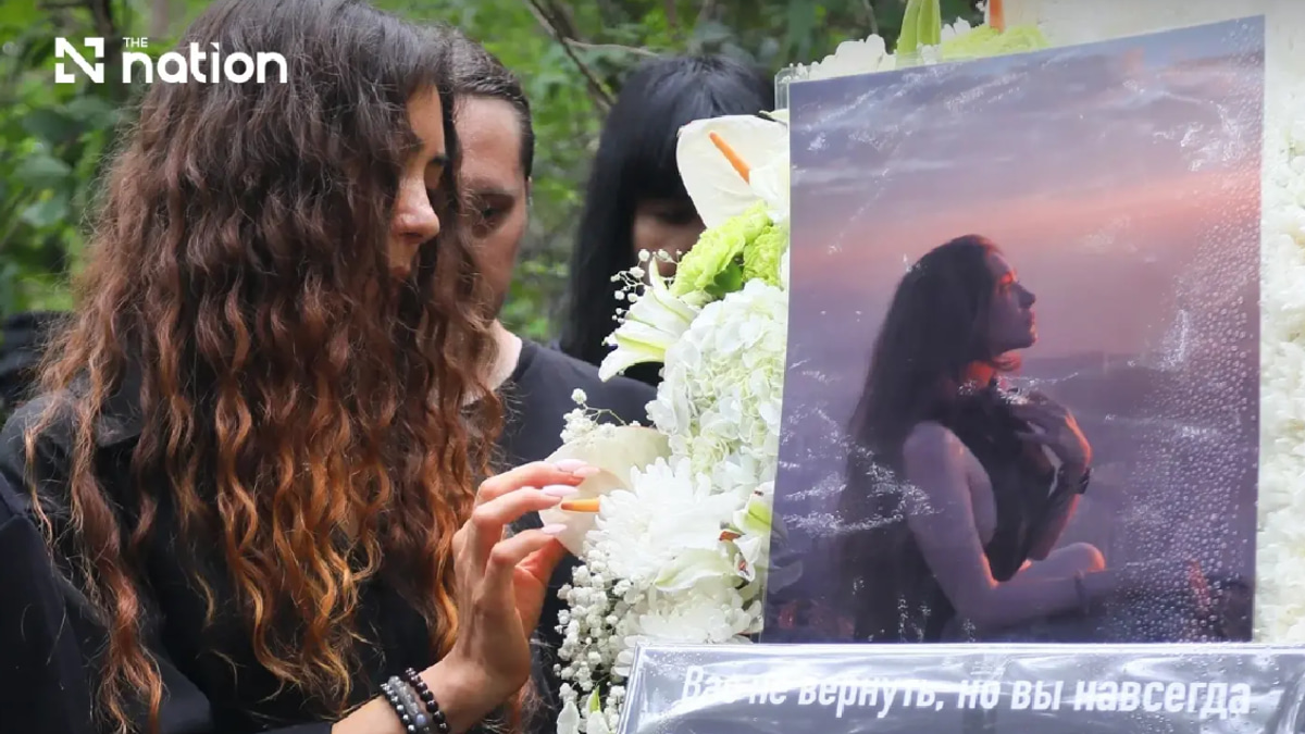 Russian siblings' mother expresses gratitude at Chon Buri memorial service