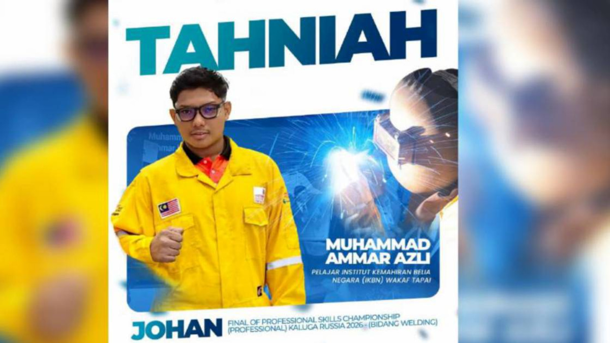Ahmad Zahid Celebrates Welding Champion's Victory at International Skills Olympiad