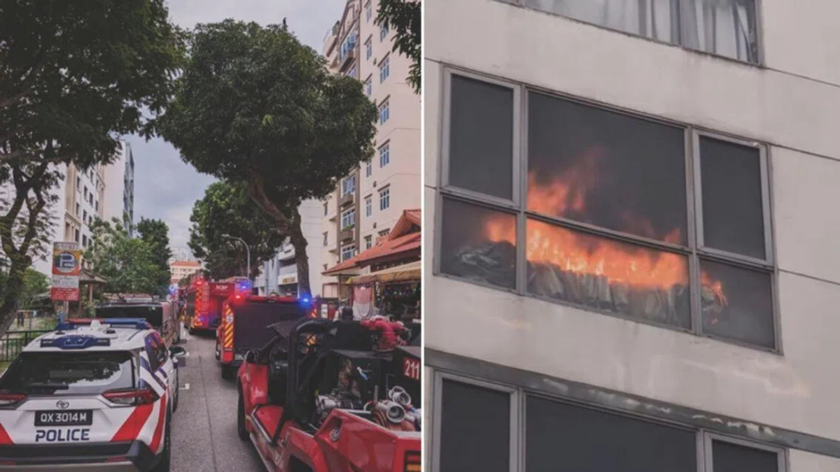 Power-assisted bicycle fire forces evacuation at Singapore condo; authorities warn against unattended charging