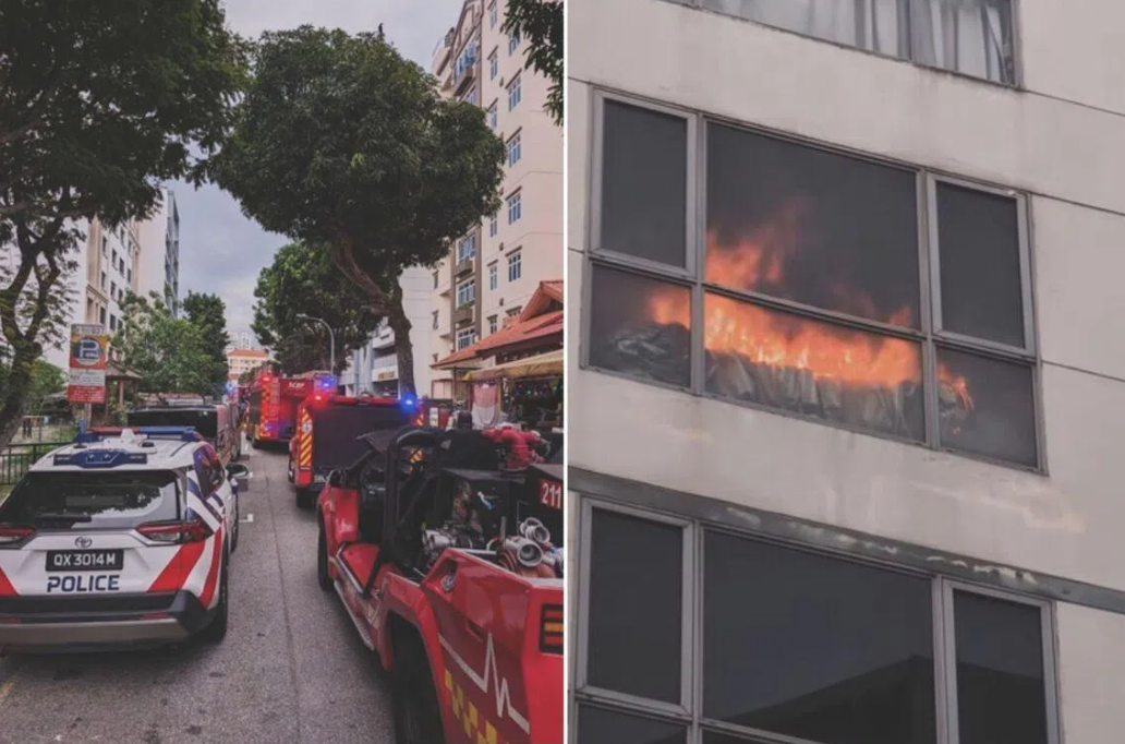 Power-assisted bicycle fire forces evacuation at Singapore condo; authorities warn against unattended charging