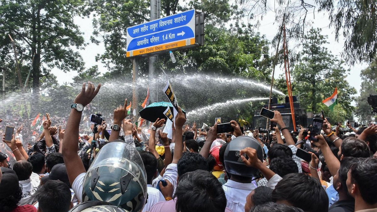 BJP attacks student protest group over Jharkhand absence, raising questions about activist consistency