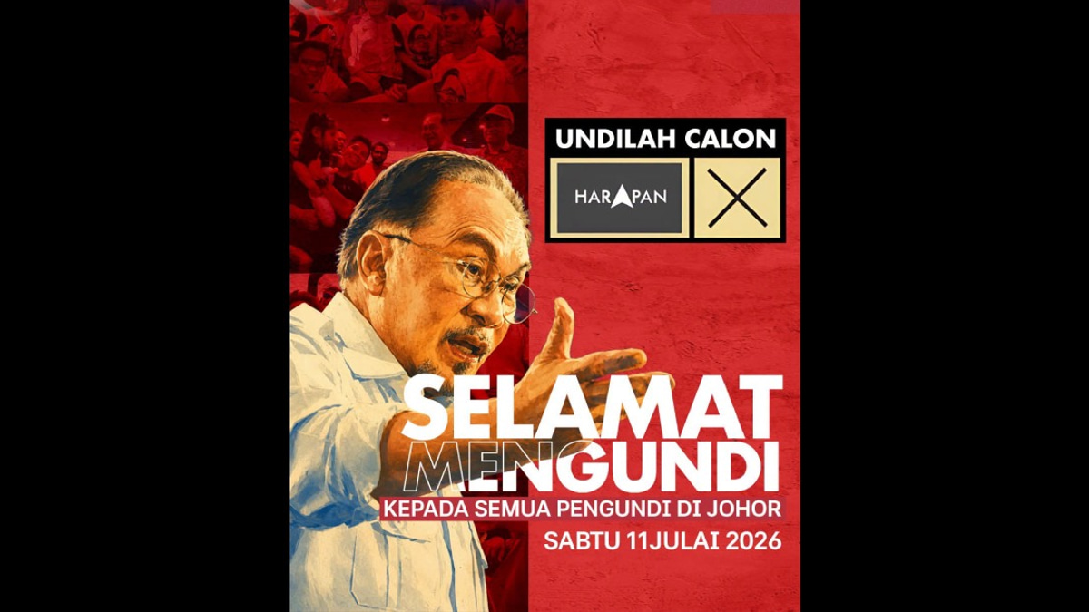 Anwar Calls On Johoreans To Vote For 'Trustworthy Leadership' In State Election
