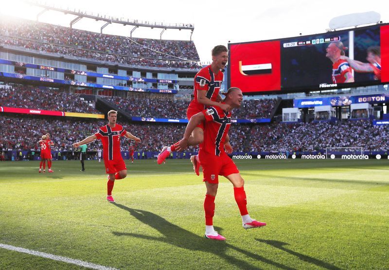 Haaland Announces World Cup Arrival with Double as Norway Thrash Iraq