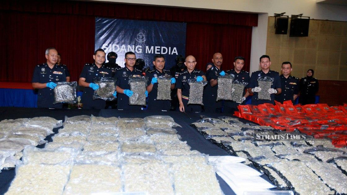 Six Drug Networks Dismantled as Police Seize 600kg of Narcotics in Selangor Crackdown