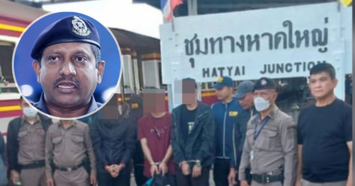 Three Sarawakian Men Arrested in Thai Police Bust with Drugs Worth RM4.3 Million