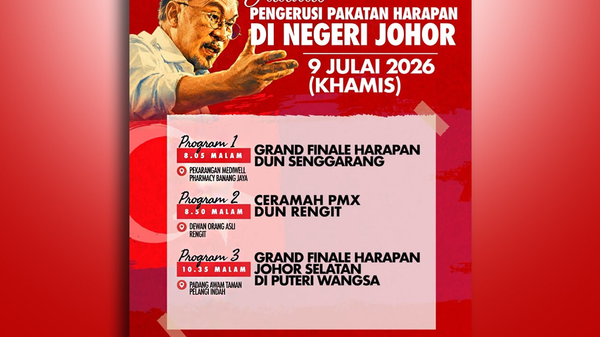 Anwar Steps Up Johor Campaign Push as Polling Day Approaches