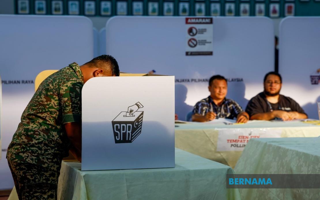 Over 14 Per Cent Of Early Voters Cast Ballots By Mid-Morning In Negeri Sembilan Election