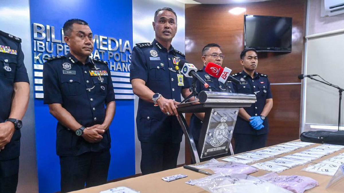 Thai Woman and Local Partner Held in Major Bentong Drug Operation Worth RM728,000