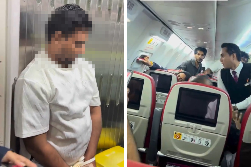 Passenger arrested after attempting to open emergency door on Batik Air flight from Malaysia to India