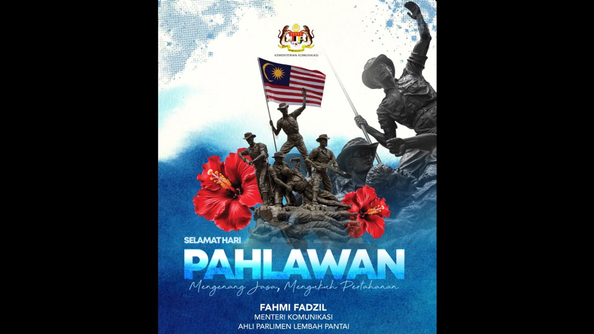 National Heroes' Contributions Must Be Honoured, Says Fahmi on Warriors' Day