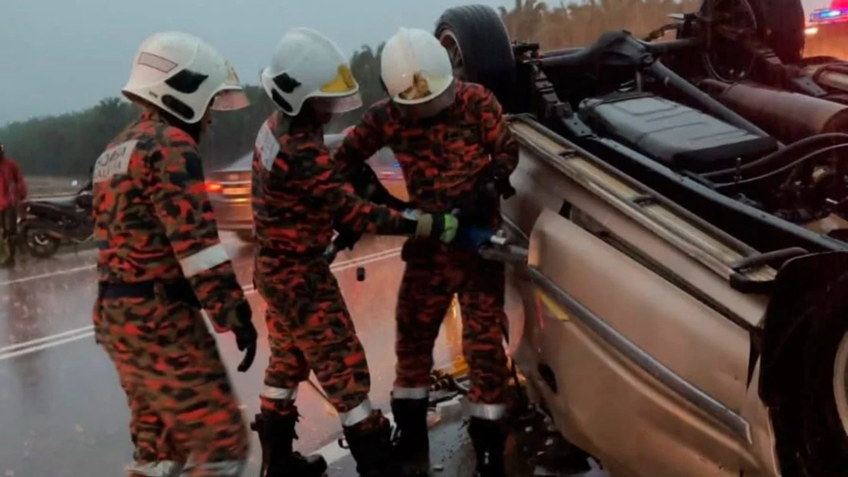 Four Dead in Two Separate Pahang Crashes Within an Hour