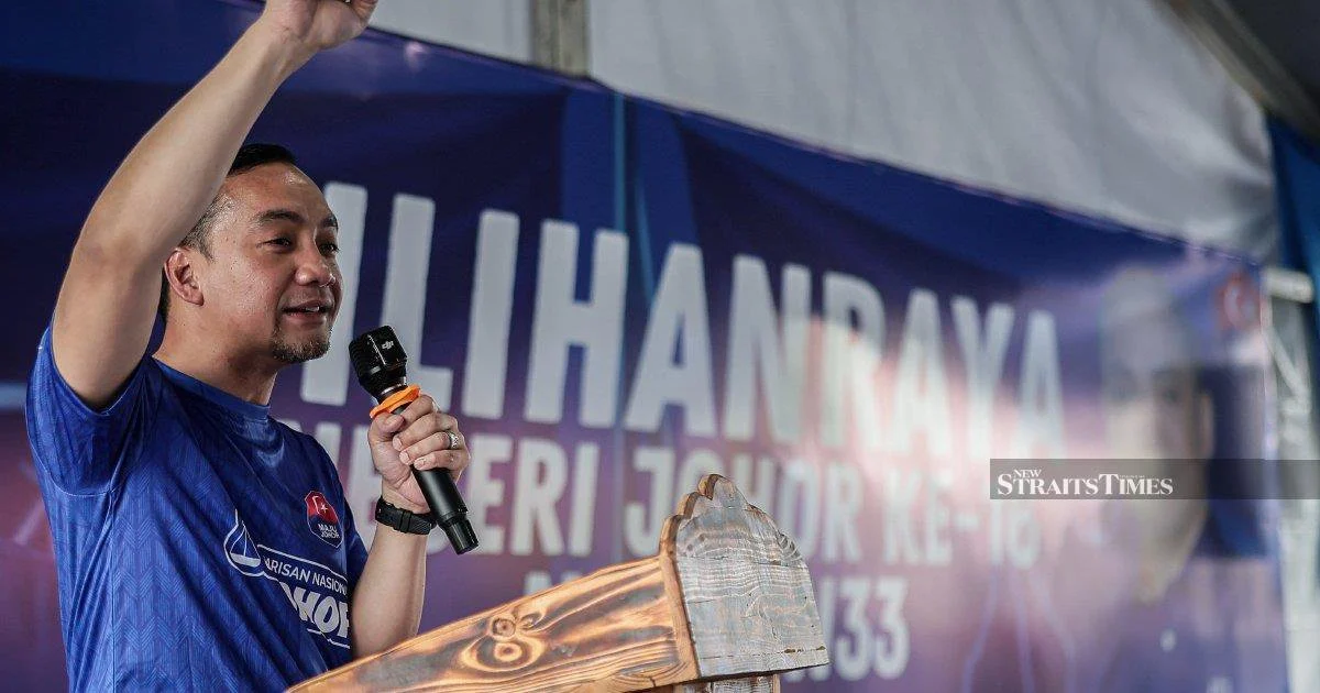 Johor Election: BN Stands Firm Against Party-Hopping Claims in Endau Seat
