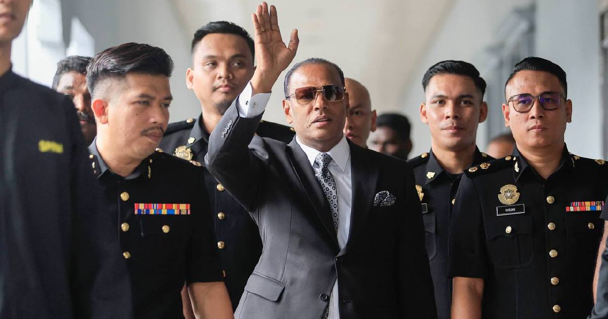 Supporters greet Saravanan at court with patriotic chants as he faces foreign worker recruitment charges