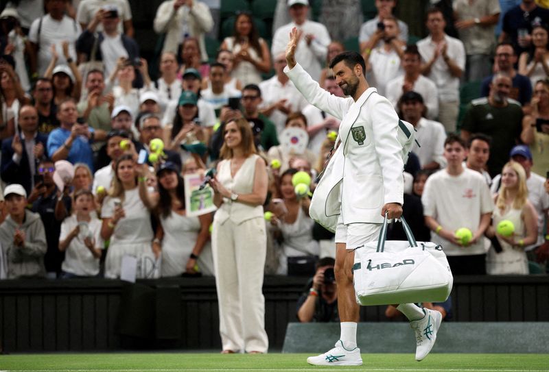 Male tennis stars embrace fashion statement at Wimbledon, following Osaka's trailblazing lead