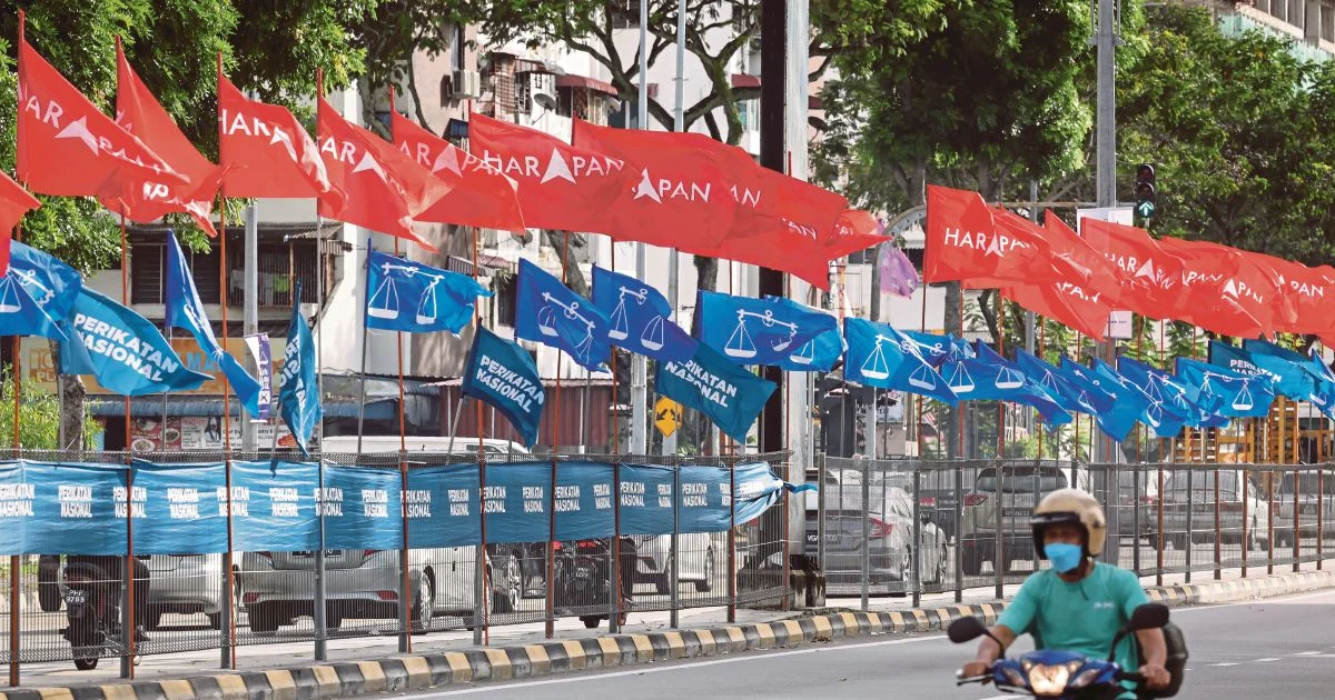 Three-Way Battle Lines Drawn Across Johor Heartland as BN, PH and PN Fight for 33 Seats