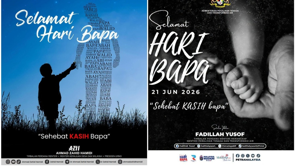 Malaysian Ministers Honour Fathers' Contributions On Father's Day