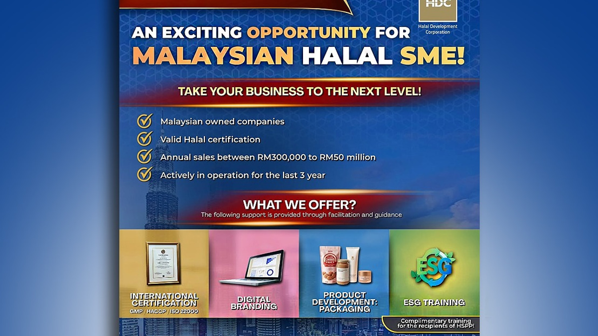 Malaysia's Halal Sector Poised for Growth as Home Grown Champion Programme Delivers RM187.91 Million in Sales Potential