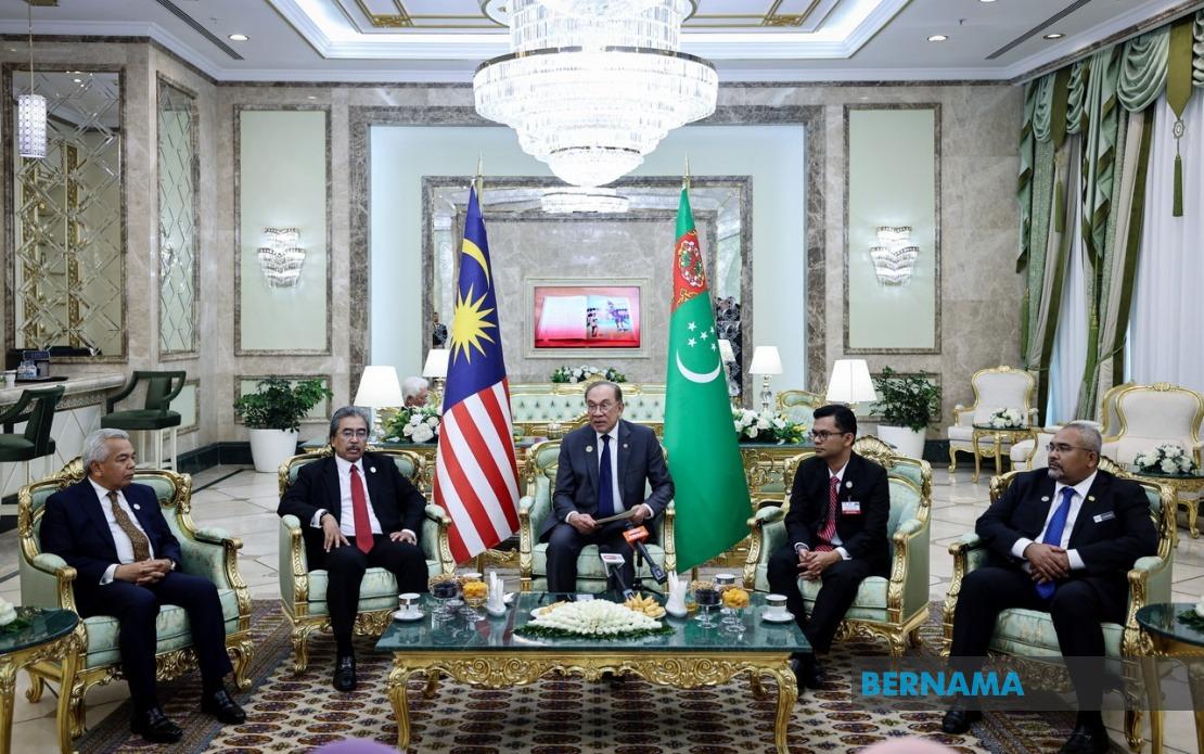 Anwar's Turkmenistan Visit Yields Energy Cooperation Gains, Strengthens Bilateral Ties