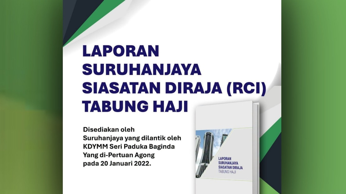RCI Calls for Swift Action on Tabung Haji Management Breaches