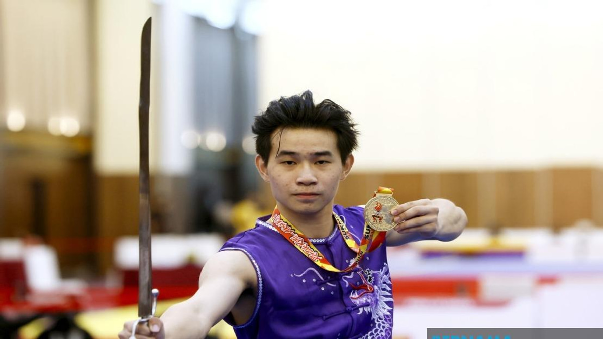 Din Jun Crowns Final SUKMA Bid With Wushu Gold Despite Pre-Games Injury