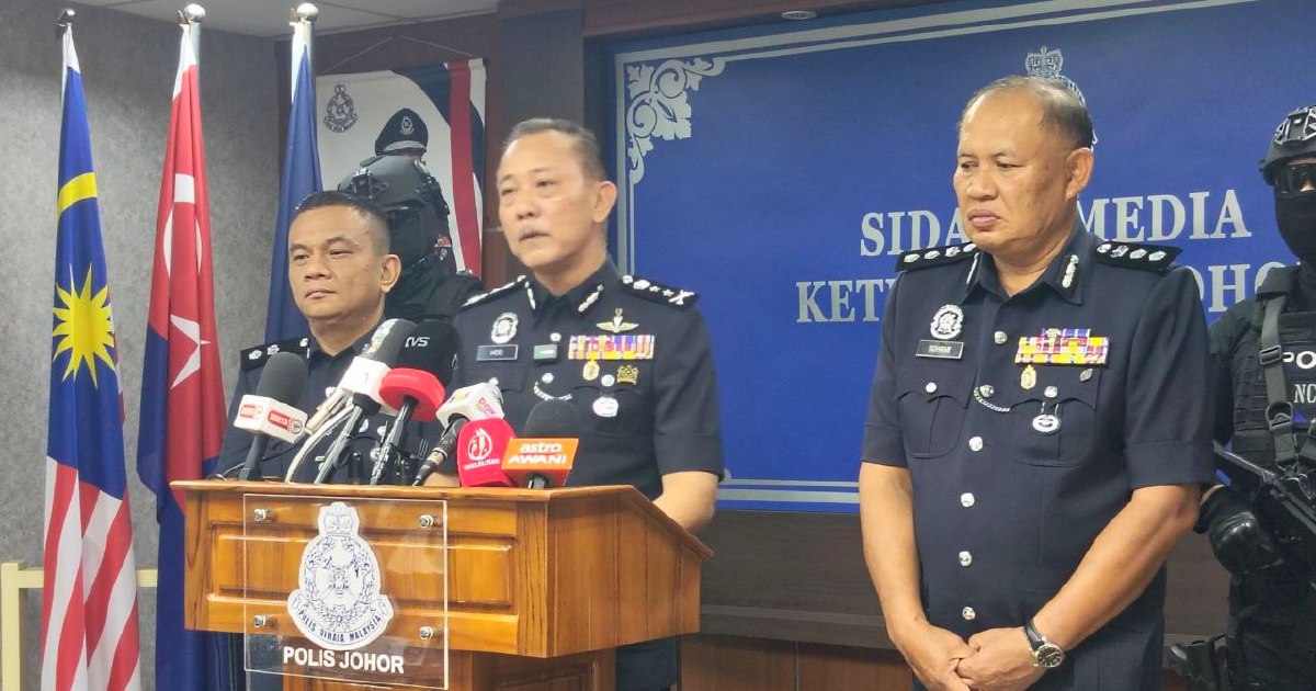 Five arrested over inverted national and Johor flags in separate incidents across state