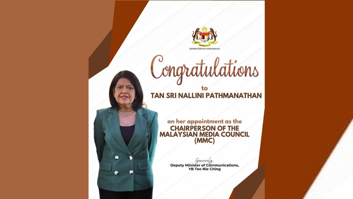 Teo Welcomes Nallini's MMC Appointment, Highlights Press Freedom Legacy