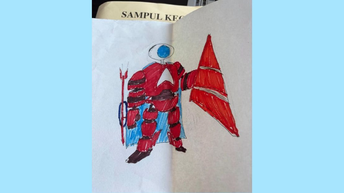Child's Robot Drawing Becomes Cherished Gift for PM Anwar