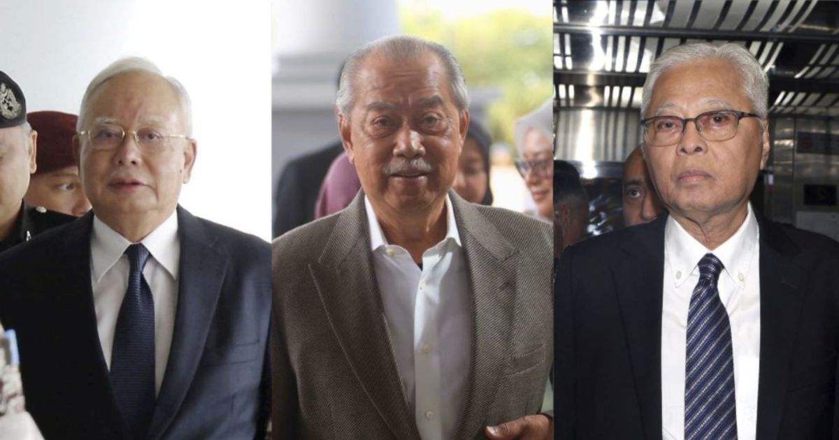 Three ex-prime ministers converge at court complex for separate corruption cases