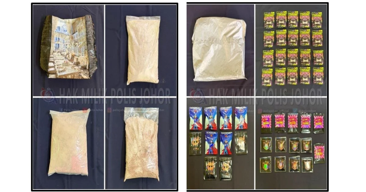 Married Couple Arrested as Police Bust Major Drug Network in Kulai