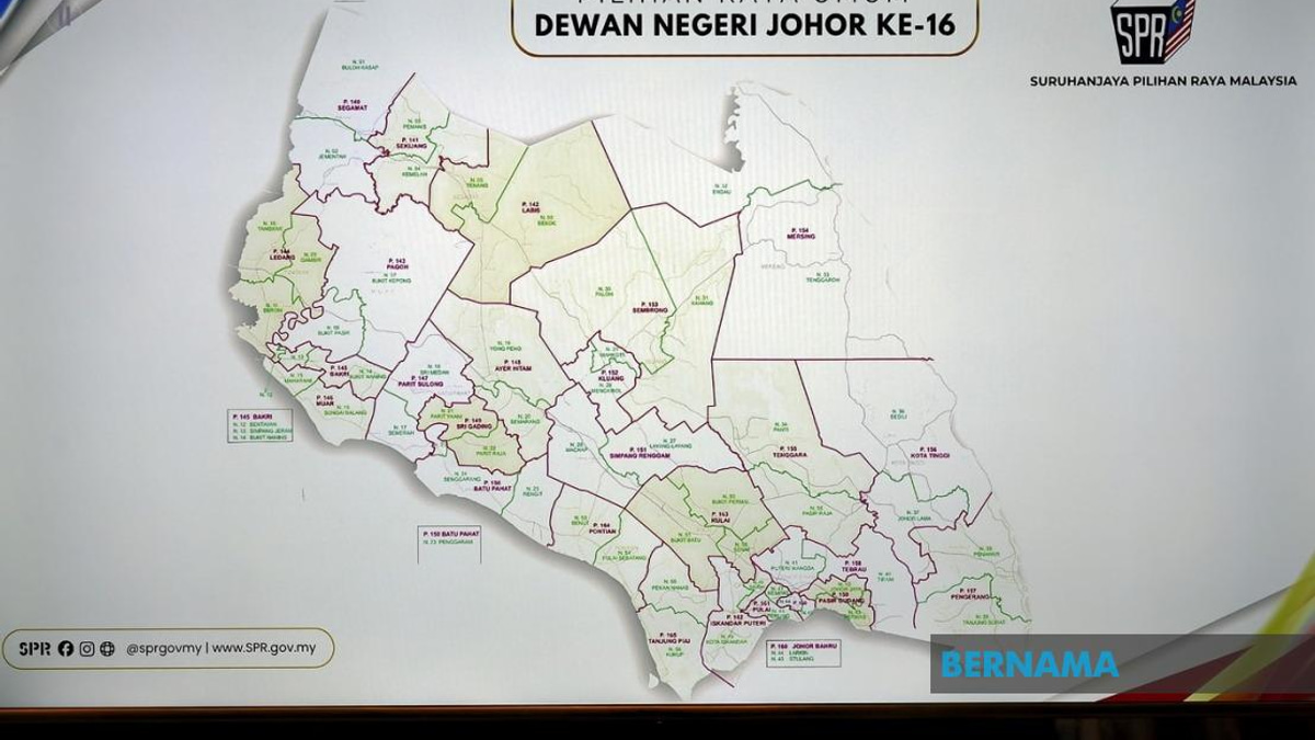 Johor state election enters decisive phase with nomination day tomorrow