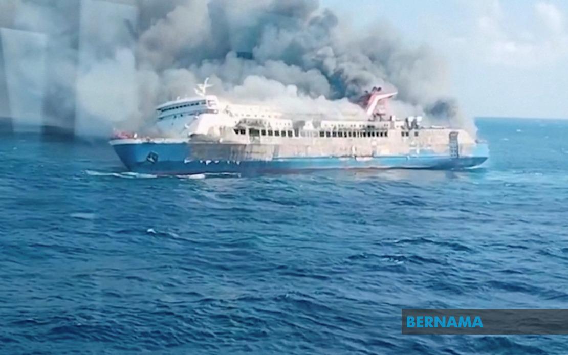 Five Dead, 41 Missing After Ferry Fire Off Indonesia's Madura Island