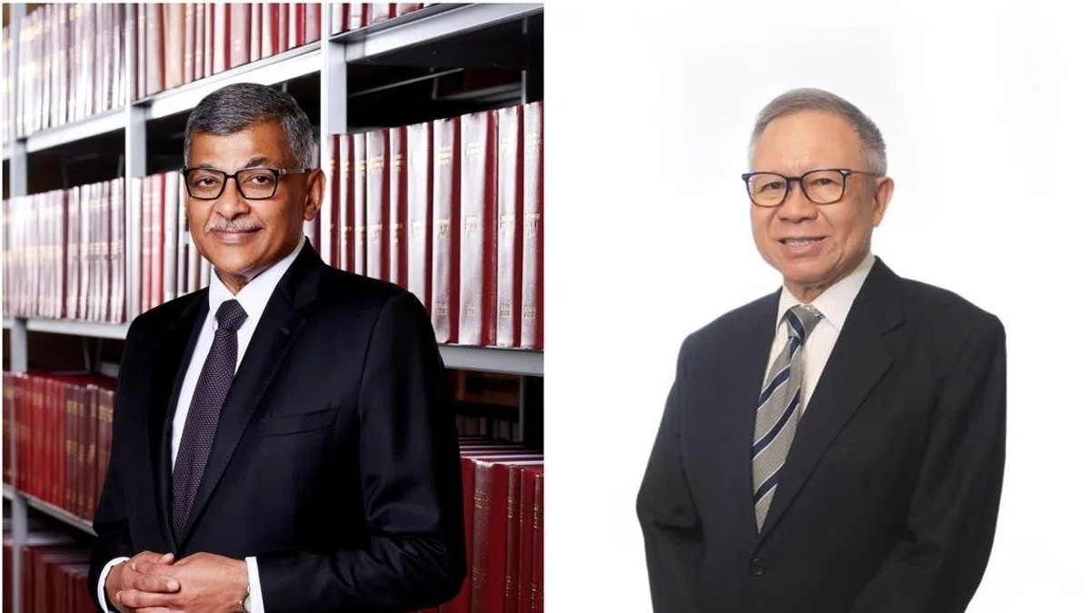 Singapore honours Chief Justice Menon and ex-presidential adviser Teo with republic's highest civilian award