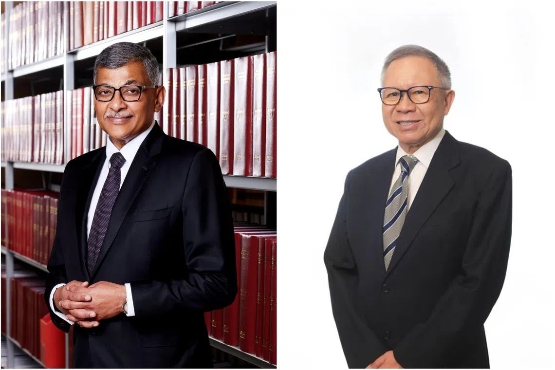 Singapore honours Chief Justice Menon and ex-presidential adviser Teo with republic's highest civilian award