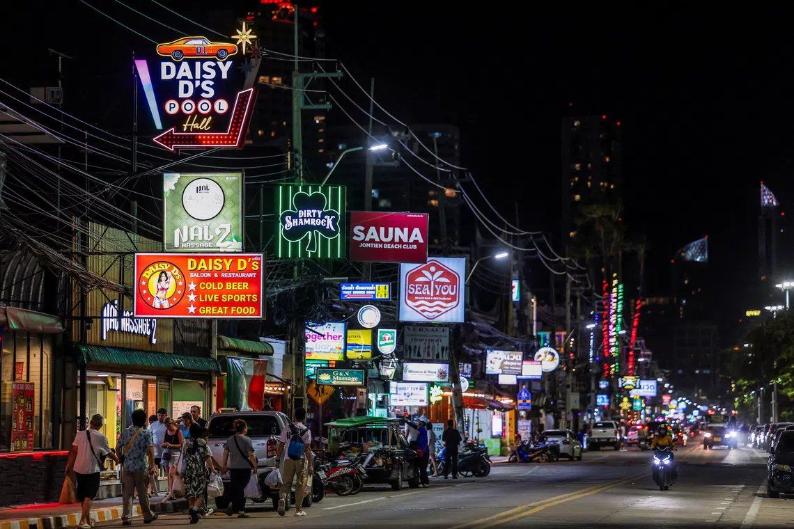 US Navy Carrier Docks in Pattaya Amid Economic Hope and Exploitation Concerns