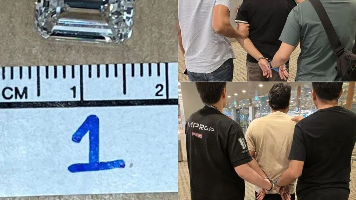 Two men arrested after S$235,000 diamond heist at Singapore Chinatown jewellery store