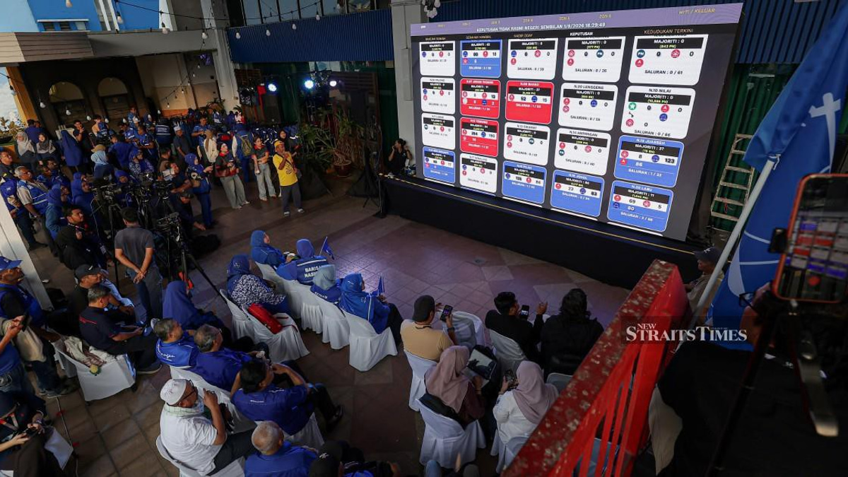 BN-PN Coalition Secures Comfortable Two-Thirds Majority in Negri Sembilan State Election