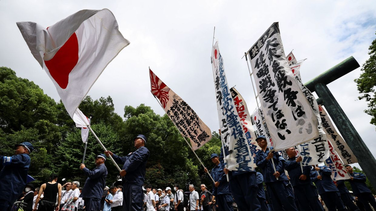 Japan's Defence Minister Visits Yasukuni Shrine as PM Distances Herself on War Anniversary