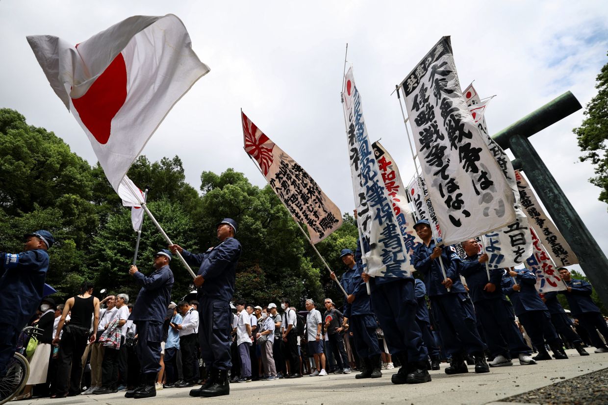 Japan's Defence Minister Visits Yasukuni Shrine as PM Distances Herself on War Anniversary