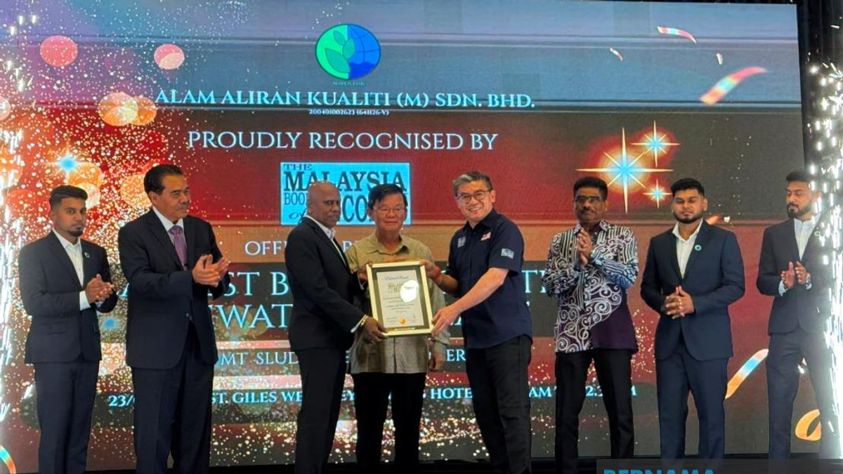 AAK Wins Malaysian Book of Records Recognition for Penang's Advanced Dewatering Plant