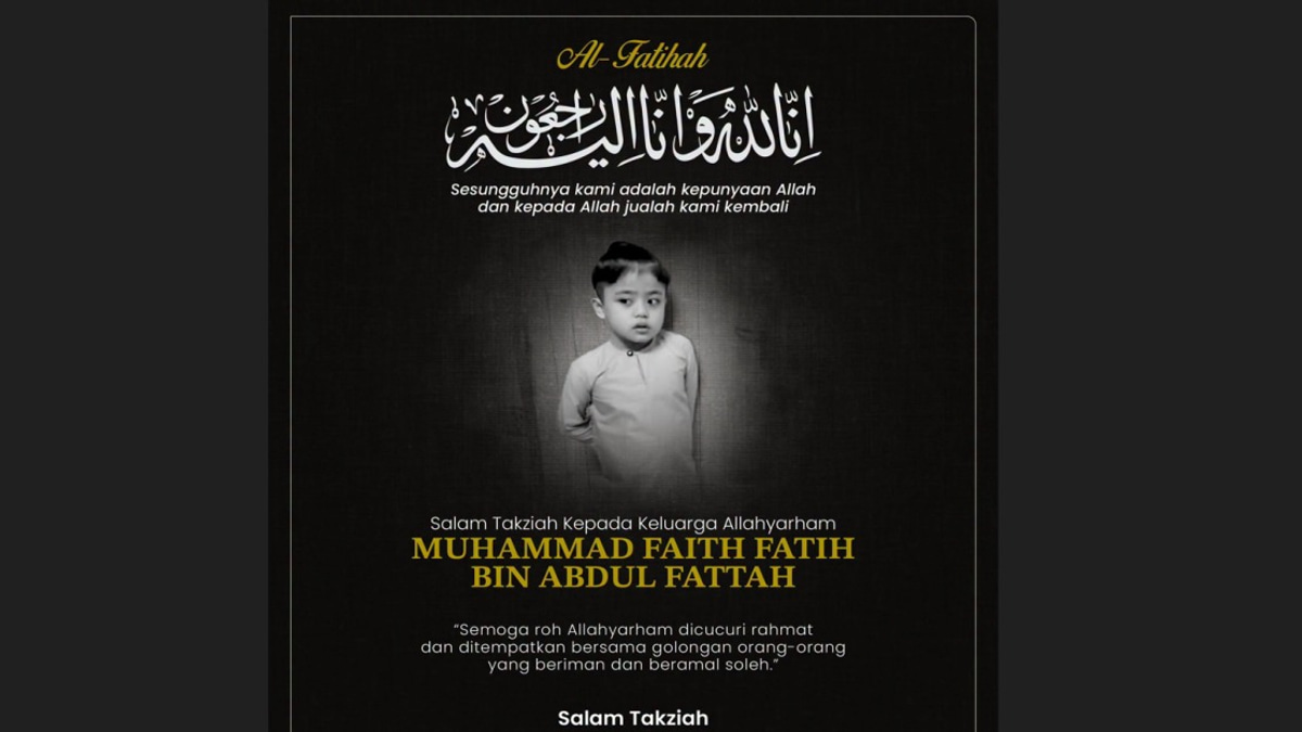 Deputy PM Zahid Extends Condolences Over Death of Autistic Child in Perak
