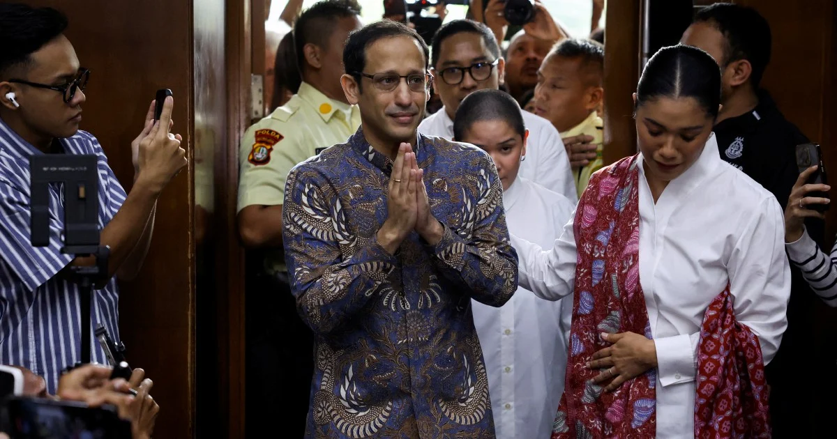 Indonesia Convicts Former Education Minister and Gojek Co-founder Nadiem Makarim of Corruption, Sentences Him to 10 Years