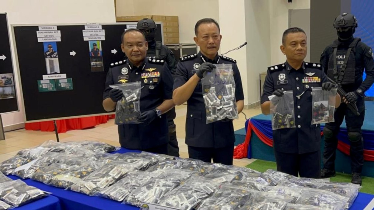 Police Dismantle Major Drug-Laced Vape Operation in Johor, Seven Arrested