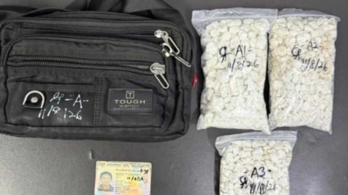 Police Bust Major Drug Ring: 1.055kg Heroin Seized in Simpang Renggam Raid